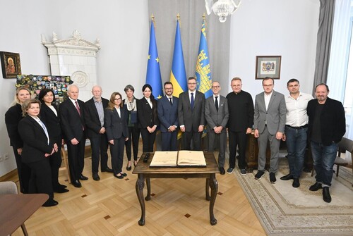 Львів відвідали представники міжнародного Реєстру збитків, завданих агресією російської федерації проти України