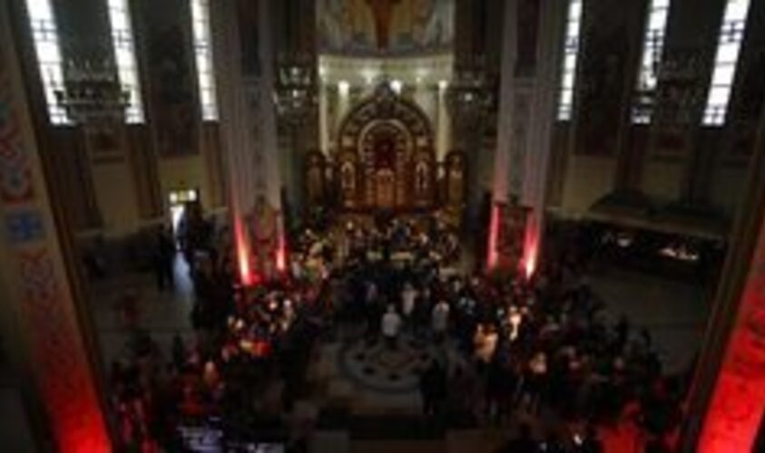 У Храмі св. Володимира і Ольги відбулась містерія «Страсті Христові»