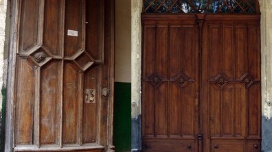 Фото: Завершено реставраційно-ремонтні роботи брами будинку вул. Листопадового Чину, 14
